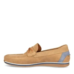 Mocassins BEIGE Homme CUIR Motif Uni