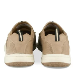 Mocassins BEIGE Homme CUIR Motif Uni A Enfiler