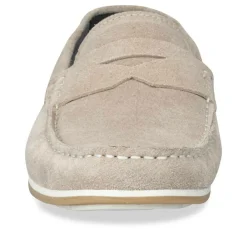 Mocassins BEIGE Homme CUIR A Enfiler