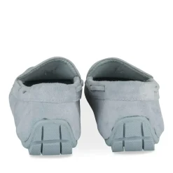Mocassins BLEU Femme Motif Uni A Enfiler