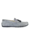 Mocassins BLEU Homme CUIR Motif Uni