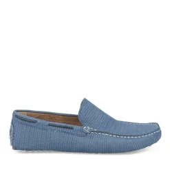 Mocassins BLEU Homme CUIR