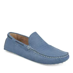 Mocassins BLEU Homme CUIR