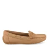 Mocassins COGNAC Femme Motif Uni A Enfiler