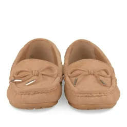 Mocassins COGNAC Femme Motif Uni A Enfiler
