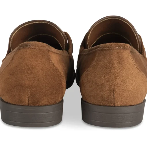 Mocassins COGNAC Femme Motif Uni Lacets