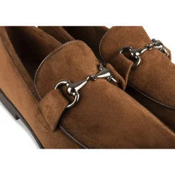 Mocassins COGNAC Femme Motif Uni Lacets