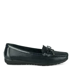 Mocassins Confort MARINE Femme Motif Uni A Enfiler