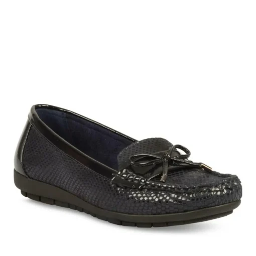 Mocassins Confort MARINE Femme