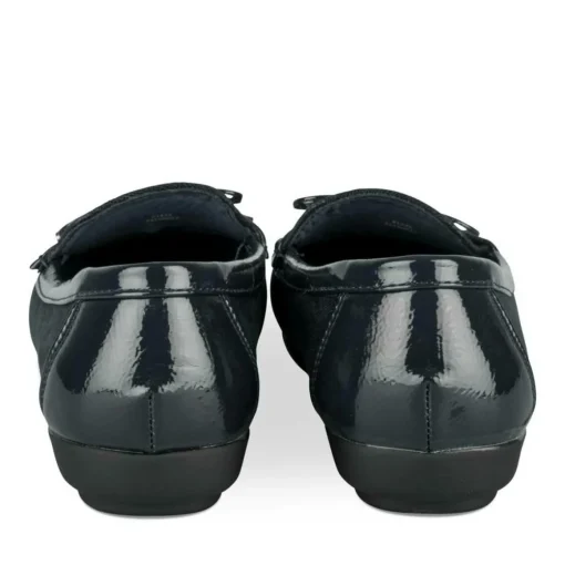 Mocassins Confort MARINE Femme Motif Uni A Enfiler