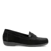 Mocassins Confort NOIR Femme CUIR