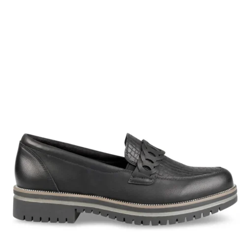 Mocassins Confort NOIR Femme