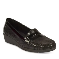 Mocassins Confort NOIR Femme