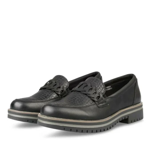 Mocassins Confort NOIR Femme