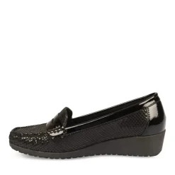 Mocassins Confort NOIR Femme
