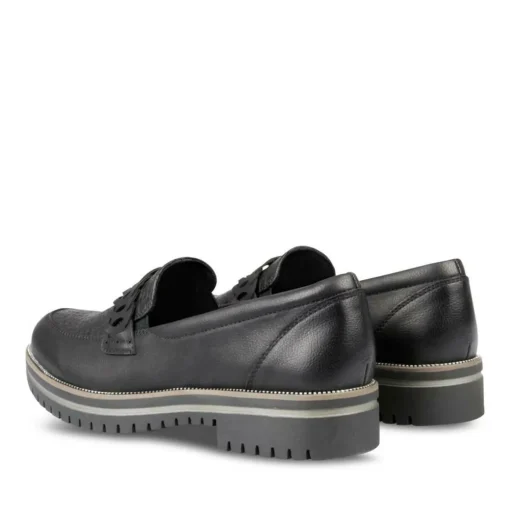 Mocassins Confort NOIR Femme