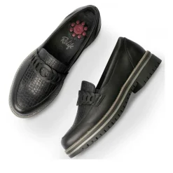 Mocassins Confort NOIR Femme