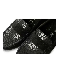 Mocassins Confort NOIR Femme CUIR