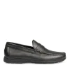 Mocassins Confort NOIR Homme CUIR Motif Uni
