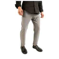 Mocassins Confort NOIR Homme CUIR Motif Uni A Enfiler