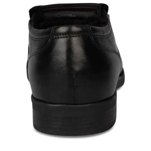 Mocassins Confort NOIR Homme CUIR A Enfiler