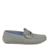Mocassins GRIS Homme CUIR