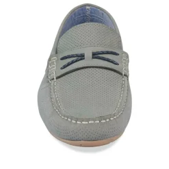 Mocassins GRIS Homme CUIR