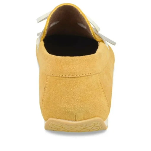 Mocassins JAUNE Homme CUIR Motif Uni