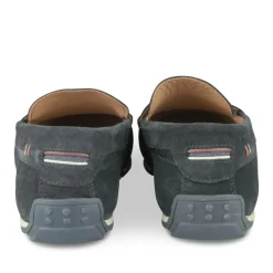 Mocassins JEANS Homme CUIR Motif Uni A Enfiler