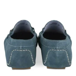 Mocassins JEANS Homme CUIR Motif Uni A Enfiler