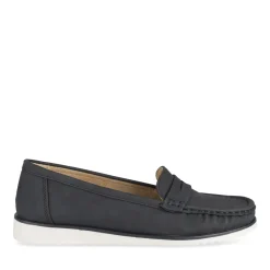 Mocassins MARINE Femme Motif Uni A Enfiler