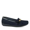 Mocassins MARINE Femme Motif Chaîne A Enfiler
