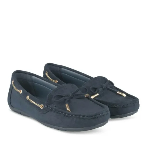 Mocassins MARINE Femme Motif Uni A Enfiler