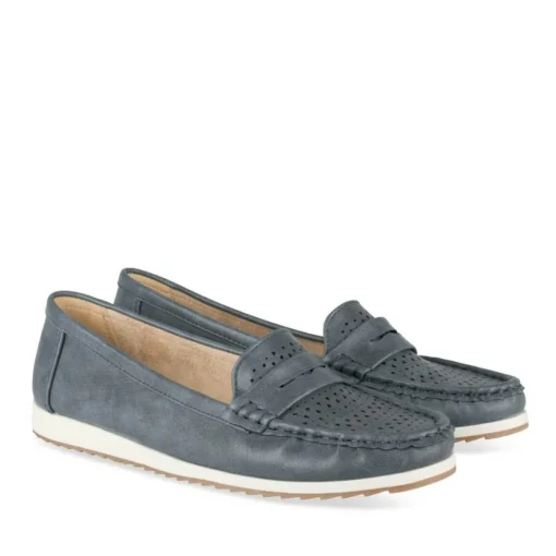Mocassins MARINE Femme Motif Uni A Enfiler
