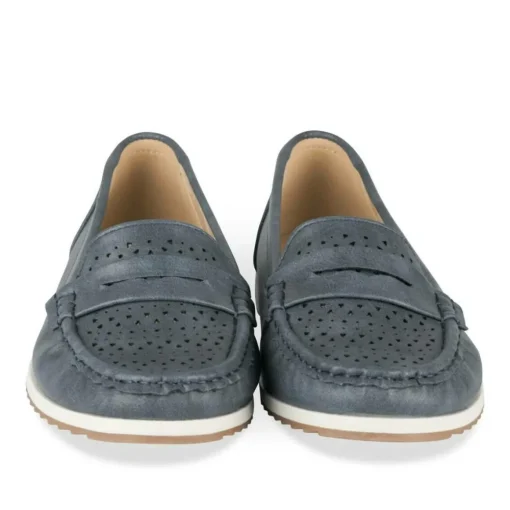 Mocassins MARINE Femme Motif Uni A Enfiler