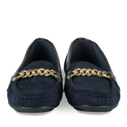 Mocassins MARINE Femme Motif Chaîne A Enfiler