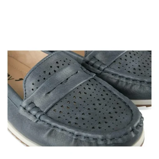 Mocassins MARINE Femme Motif Uni A Enfiler