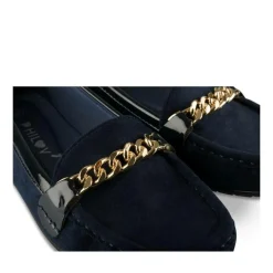 Mocassins MARINE Femme Motif Chaîne A Enfiler