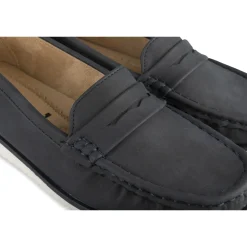 Mocassins MARINE Femme Motif Uni A Enfiler