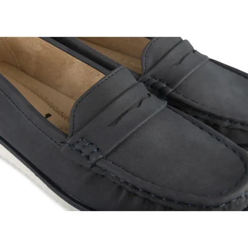 Mocassins MARINE Femme Motif Uni A Enfiler