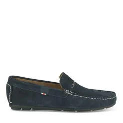 Mocassins MARINE Homme CUIR Motif Uni A Enfiler