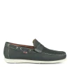 Mocassins MARINE Homme CUIR Motif Uni A Enfiler
