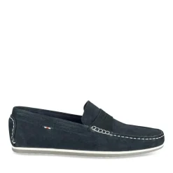 Mocassins MARINE Homme CUIR Motif Uni A Enfiler