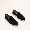 Mocassins MARINE Homme CUIR Motif Uni A Enfiler