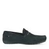 Mocassins MARINE Homme CUIR Motif Uni A Enfiler