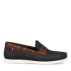 Mocassins MARINE Homme CUIR Motif Uni A Enfiler