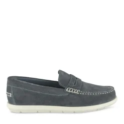 Mocassins MARINE Homme CUIR Motif Uni A Enfiler