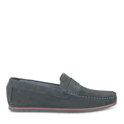 Mocassins MARINE Homme CUIR Motif Uni A Enfiler