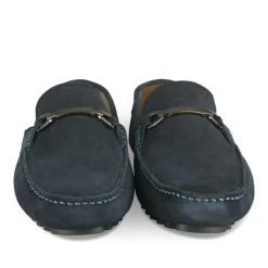 Mocassins MARINE Homme CUIR Motif Uni A Enfiler