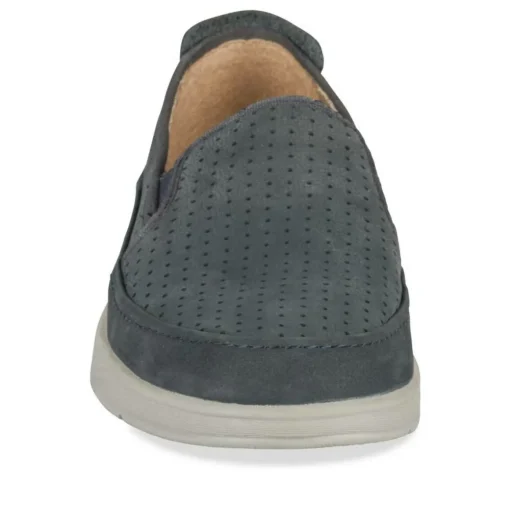 Mocassins MARINE Homme CUIR Motif Uni A Enfiler